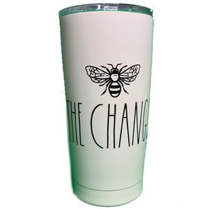Rae Dunn 🐝 THE CHANGE Coffee Mug/tumbler 17oz